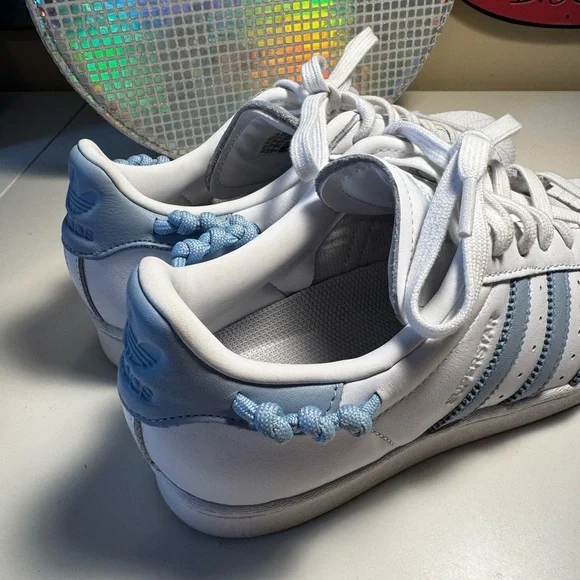 Adidas Superstar Sky Blue Sneakers